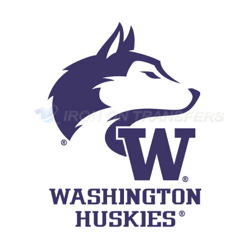 Washington Huskies Iron-on Stickers (Heat Transfers)NO.6887